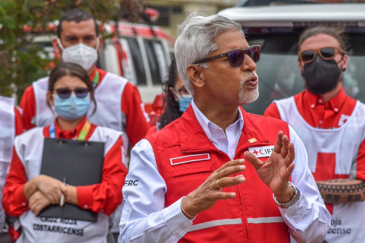 jagan_chapagain's tweet photo. It’s the greatest honour of my life to start my second term as @ifrc Secretary General today. 

I am grateful to serve alongside talented & dedicated staff and volunteers across the world to save lives, to build resilience, to influence decisions while upholding our fundamental principles and values. 

Modesty is a virtue in my home country Nepal. And that is what I have carried with me throughout my life. I will not, however, be modest in my commitment to address today’s polycrises with the highest degree of dedication. 

I am committed to listening, learning and leading our great organization with humility but with the vigor required to confront our greatest challenges.