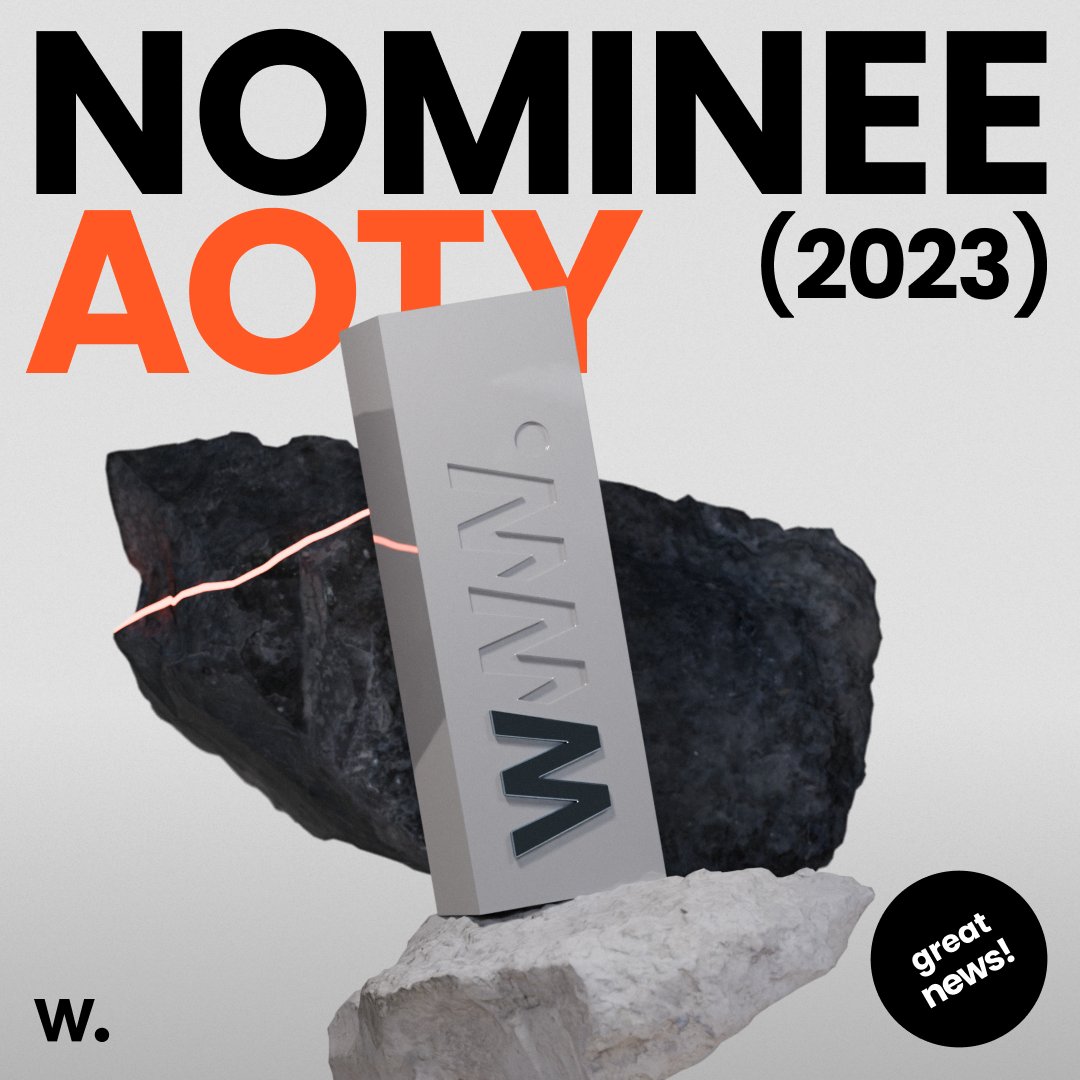 Dogstudio's tweet photo. We got 3⃣ nominations at the yearly @awwwards ( Sprite / Meebits / AOTY ) and need YOUR help with the voting. 
We're intensely focused on the "Agency Of The Year" aka "The One That Got Away"...

...So here is the one that matters the most: https://t.co/1XMPW2cvv6 https://t.co/8zUOtIXoJ9