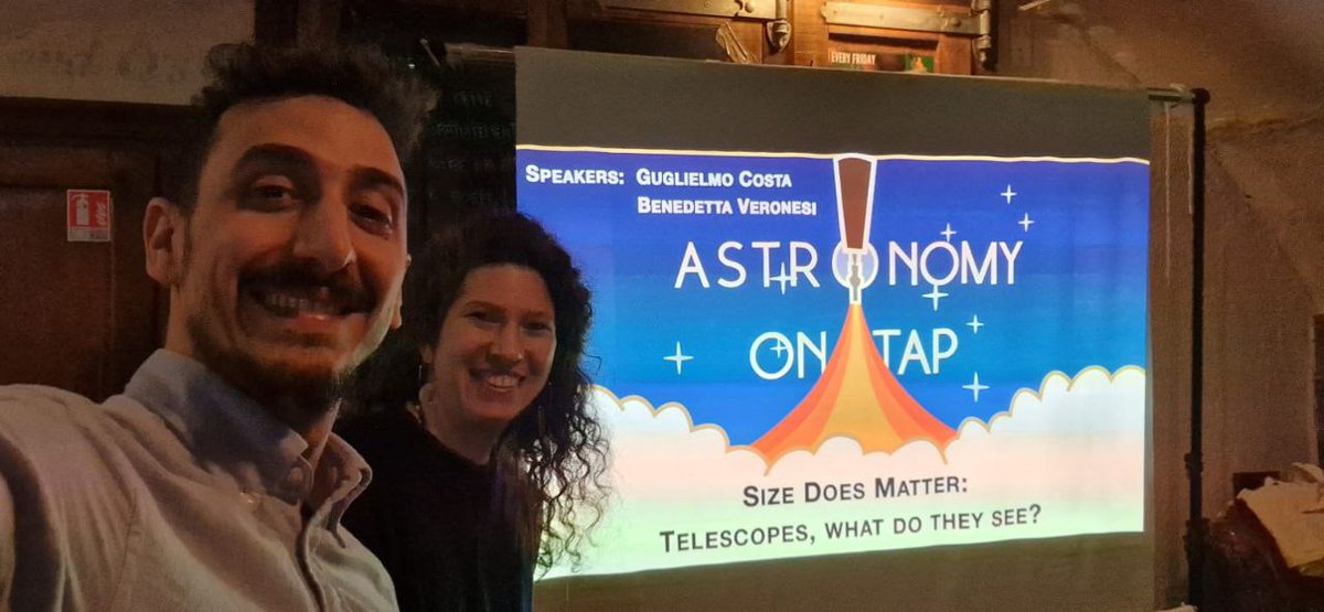 Exciting launch of Astronomy On Tap in Lyon! Organizing this event was a blast, and presenting amazing facts about the Universe was so much fun! 🚀 Big shoutout to the Elephant&Castle pub for hosting us. Stay tuned for the next edition! 🌠 #AstronomyOnTap #aotlyon