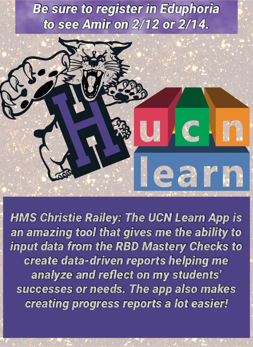 Shout out to our UCN App User at @HumbleISD_HMS Christie Railey! Data-driven reports allow us to ensure students' learning is tailored to their specific needs! Easy to upload progress reports for every student are an added bonus!