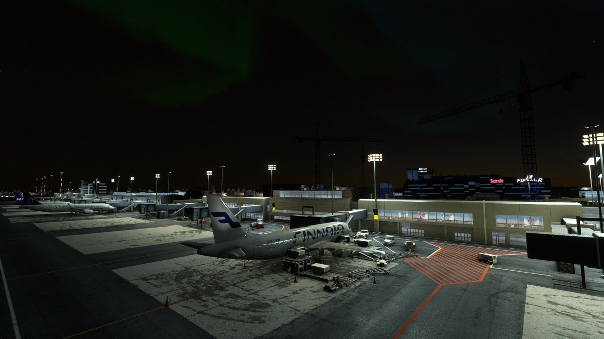 Oulu Airport 🇫🇮 (EFOU/OUL) ✈️ Helsinki Airport 🇫🇮 (EFHK/HEL)

Fly in Finland with aurora addon (Aurora Borealis: Northern Lights by SouthOakCo) is so cool 😎
#MSFS
#MSFS2020