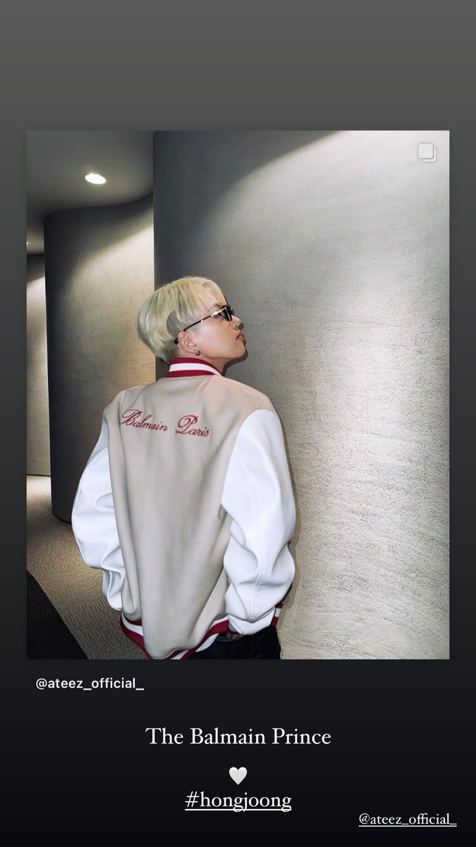 1024updates's tweet photo. [📷] Olivier Rousteing instagram stories
‘The Balmain Prince’

#ATEEZ #에이티즈 @ATEEZofficial https://t.co/DW0LE8kfaF