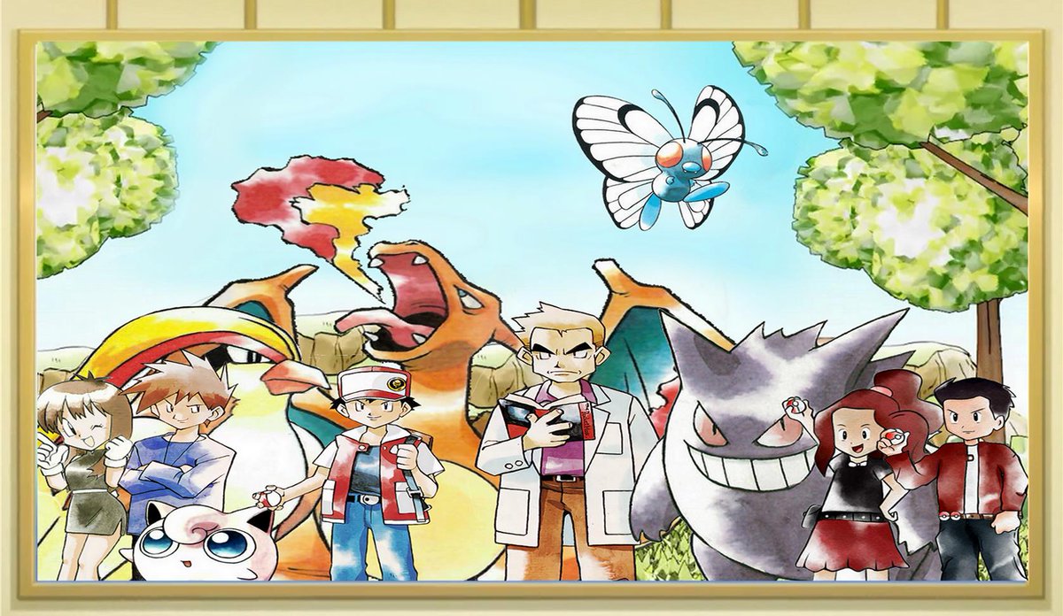 LapiSan_Lab's tweet photo. It's February, the month in which the living legend Red from Pallet Town  began his journey 28 years ago. This much is known.  

But how many of you knew that there were other young heroes who put a  stop to Team Rocket and shaped a new era of talented Trainers in post-war Kanto? https://t.co/nWg52XHycl