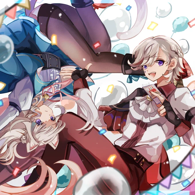 happy birthday!#リネリネ生誕祭2024 #Lynette #Lyney 