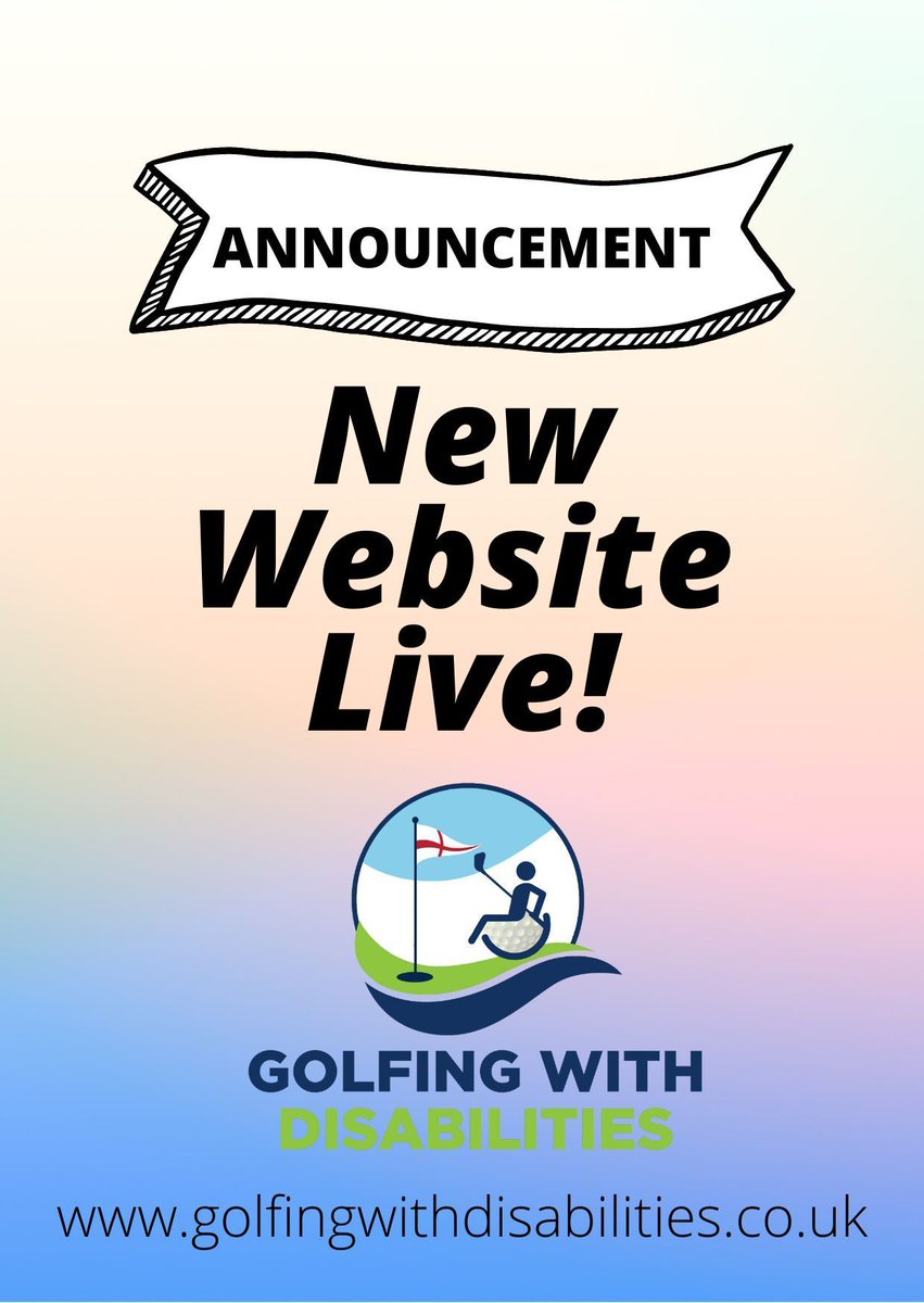 Exciting news! Our website is now live, Let's swing together and make golfing a game for everyone! Check out the website and join the conversation. 🌐 #InclusiveGolf #GolfForAllAbilities #SwingTogether #AccessibleGolf #GolfingWithDisabilities