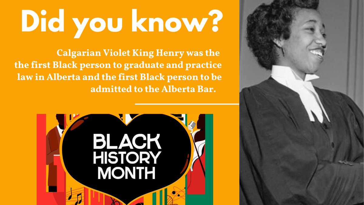 Honouring the trailblazers! Black History Month Spotlight: Violet King Henry #blackexcellence #blackhistorymonth #trailblazers #canadianlawyers