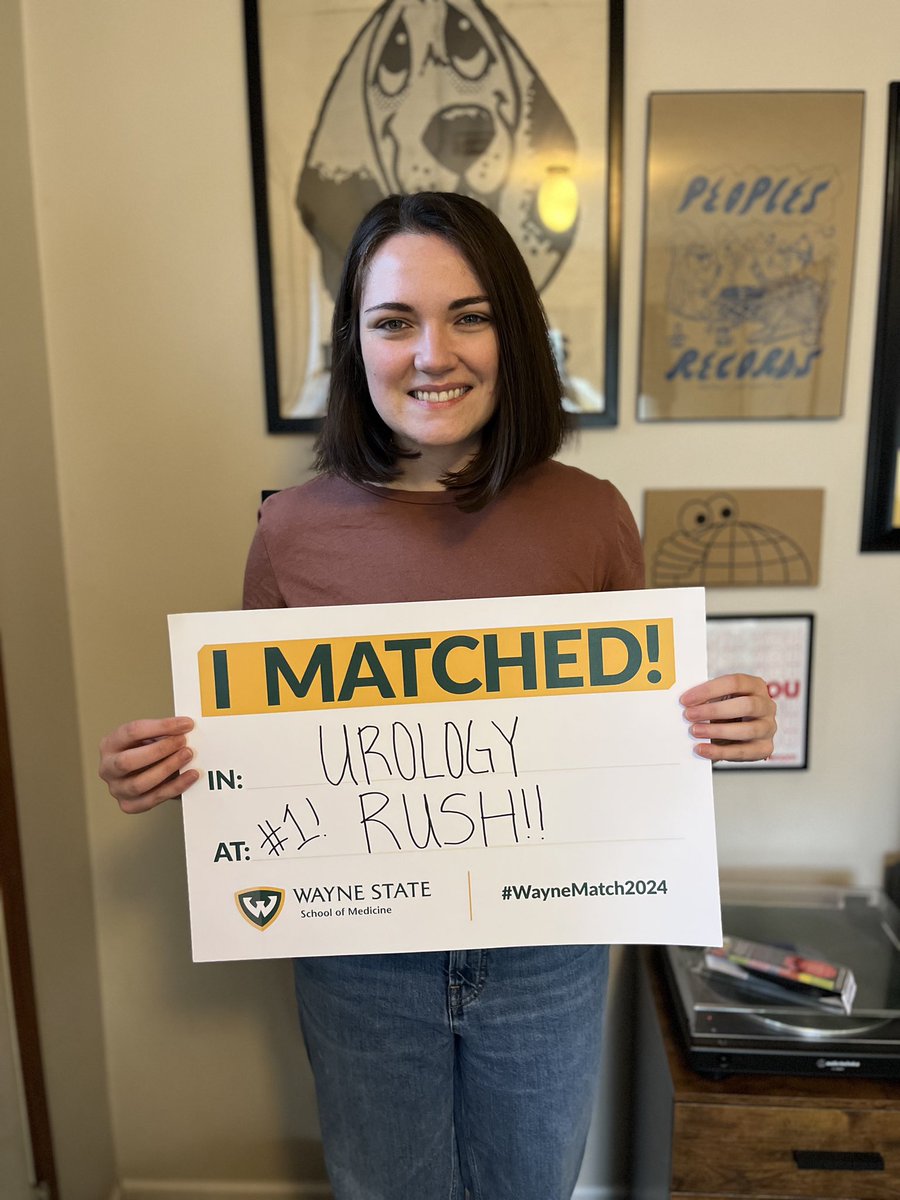 Sarah Armitage, MD (@soundingsarah) on Twitter photo SO EXCITED TO HAVE MATCHED AT MY #1 RUSH!!!! <a href="/RushUrology/">Rush Urology</a>
#auamatch #uromatch #match2024 SO EXCITED TO HAVE MATCHED AT MY #1 RUSH!!!! <a href="/RushUrology/">Rush Urology</a>
#auamatch #uromatch #match2024