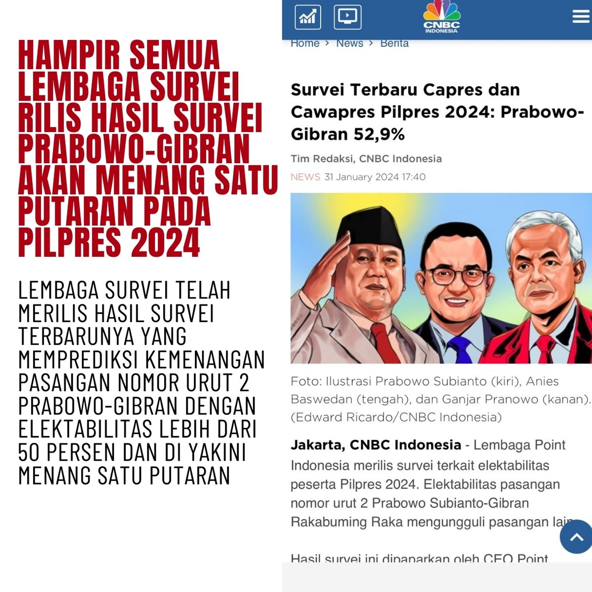 Barbara83266560's tweet photo. @Jalurarmada @asumsico dengan dukungan RakyatMemilihDUA. #RakyatMemilihDUA Suara SatuKali Buat02 Tolak #AMINkanIndonesia #BantuAlamG4nj4r #AsalBukan02 https://t.co/M9xZSDngFe