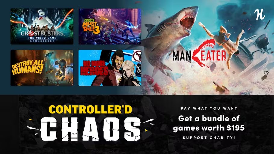 StockCheckerUK's tweet photo. ⚡️ Controller'd Chaos Games Bundle (PC), now £11 (was £153.73) at Humble Bundle

https://t.co/bzStOW0CiM