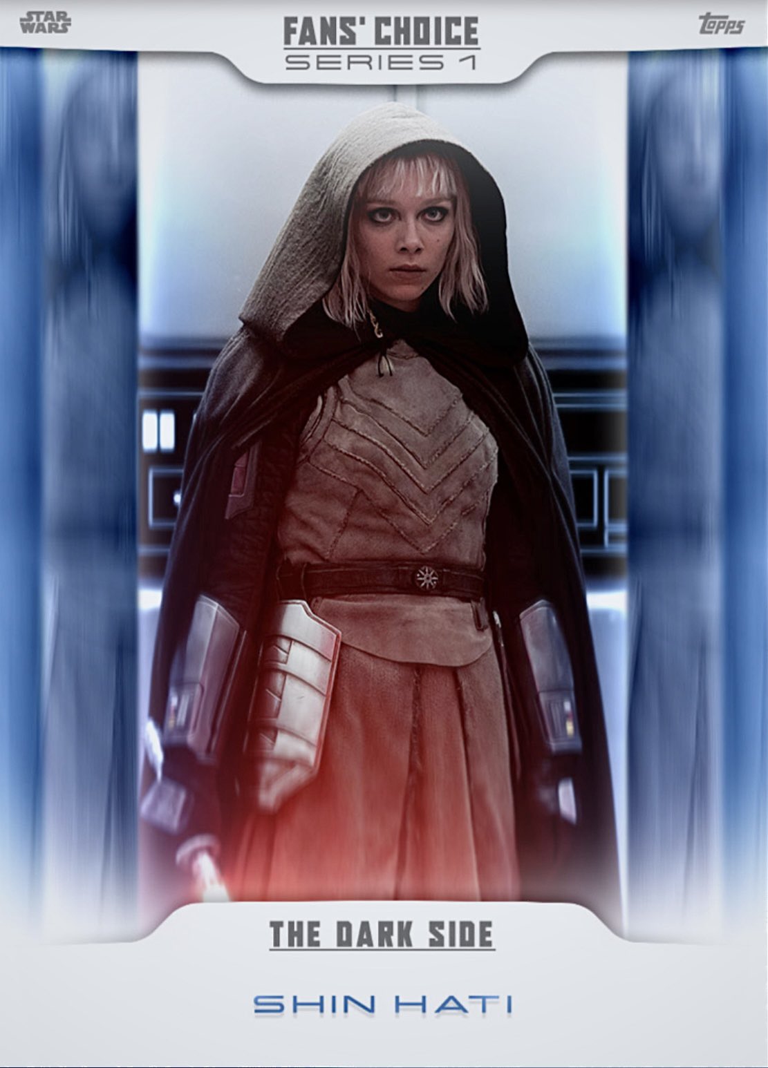 Topps STAR WARS SHIN HATI auto 07/10