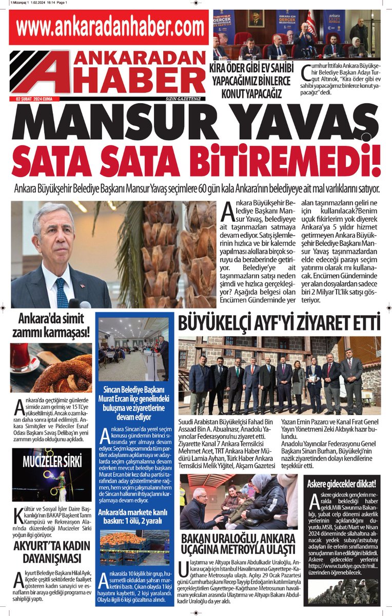 Başkent Son Dakika 🇹🇷 (@baskenthabertv) on Twitter photo 