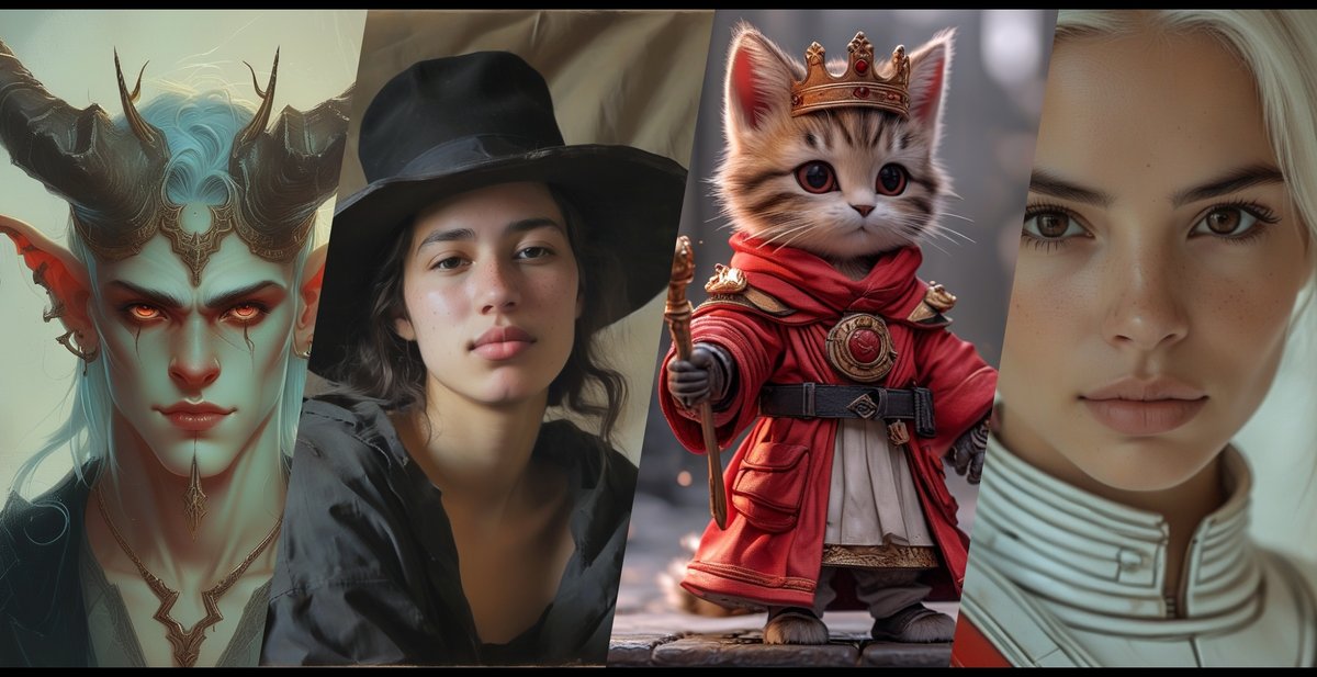 This is a game-changer for character creation👥

We've significantly simplified the process of creating your next #consistent character with new "Character Base" #LoRAs in Scenario.com

They're super flexible and easily adaptable to various designs⬇️