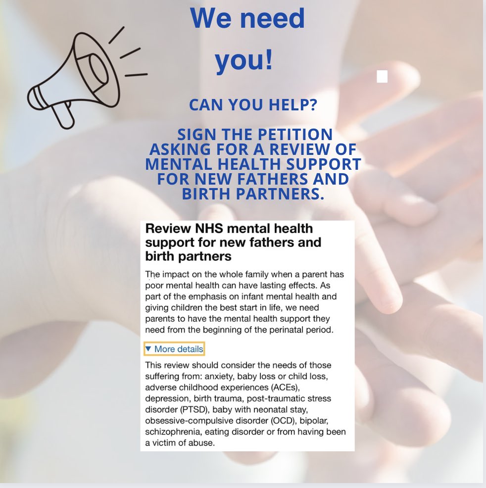 ScottMair (@scottmair9) on Twitter photo Can you please sign and share this petition looking for a review of the mental health support available for new fathers & birth partners. <a href="/BirthTrauma/">BirthTrauma</a> <a href="/birth_better/">Make Birth Better</a> <a href="/DrAndyMayers/">Dr Andy Mayers💡</a> <a href="/MarkWilliamsFMH/">Fathers Mental Health UK</a> <a href="/dadpaduk/">The DadPad - hello@thedadpad.co.uk</a> <a href="/dadmattersuk/">dadmattersuk</a> <a href="/LeedsDads/">Leeds Dads</a> petition.parliament.uk/petitions/6555… #dads #birthpartner Can you please sign and share this petition looking for a review of the mental health support available for new fathers & birth partners. <a href="/BirthTrauma/">BirthTrauma</a> <a href="/birth_better/">Make Birth Better</a> <a href="/DrAndyMayers/">Dr Andy Mayers💡</a> <a href="/MarkWilliamsFMH/">Fathers Mental Health UK</a> <a href="/dadpaduk/">The DadPad - hello@thedadpad.co.uk</a> <a href="/dadmattersuk/">dadmattersuk</a> <a href="/LeedsDads/">Leeds Dads</a> petition.parliament.uk/petitions/6555… #dads #birthpartner