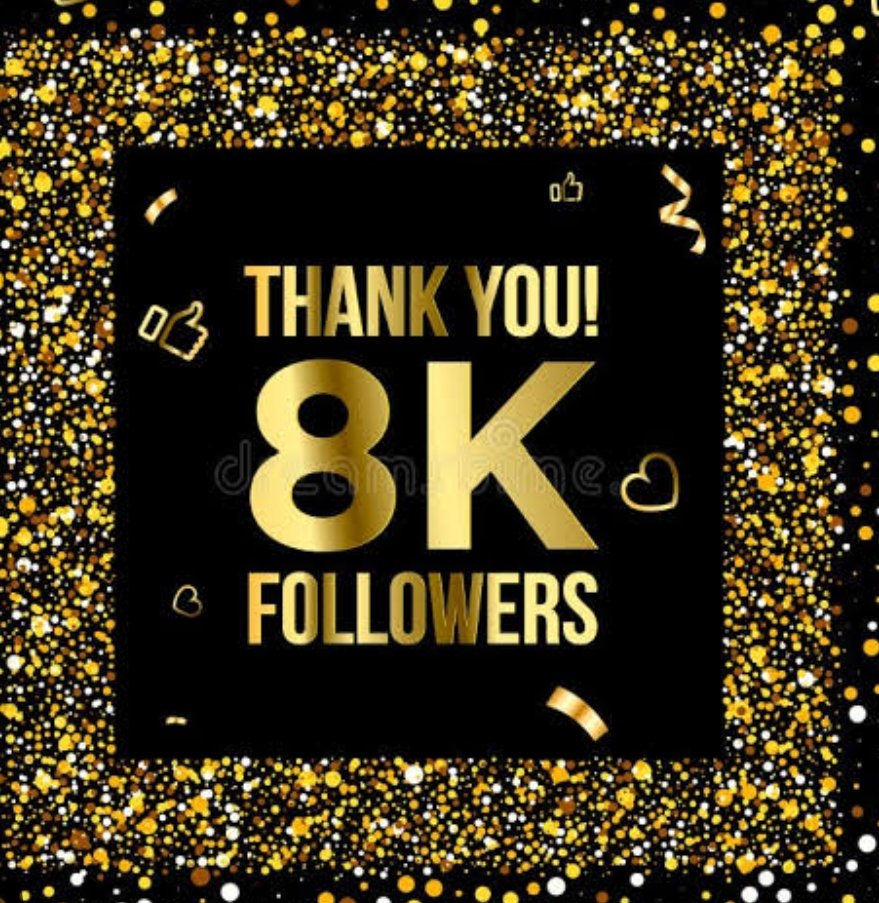 🎇🎇🎉🎄🙌

आप सभी के प्यार और सहयोग की बदौलत आज मेरे अकाउंट पर 8000 फॉलोवर्स पूरे हुए
 उम्मीद करता हूं कि आगे भी आपका साथ ऐसे ही मिलता रहेगा🙏🙏

धन्यवाद ❤️❤️