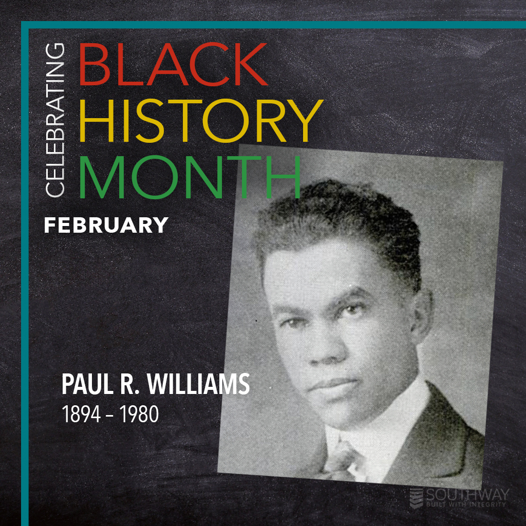 southwaybuilder's tweet image. Launching our #BlackHistoryMonth series, Southway honors Paul R. Williams, an architect whose designs redefined LA's skyline. 

His legacy? A testament to resilience and creativity in construction. 🏛️🌠

#PaulRWilliams #ArchitecturalLegacy