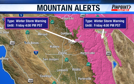 It's a busy day in the Pinpoint Weather Center on <a href="/CBS47/">CBS47 News</a>