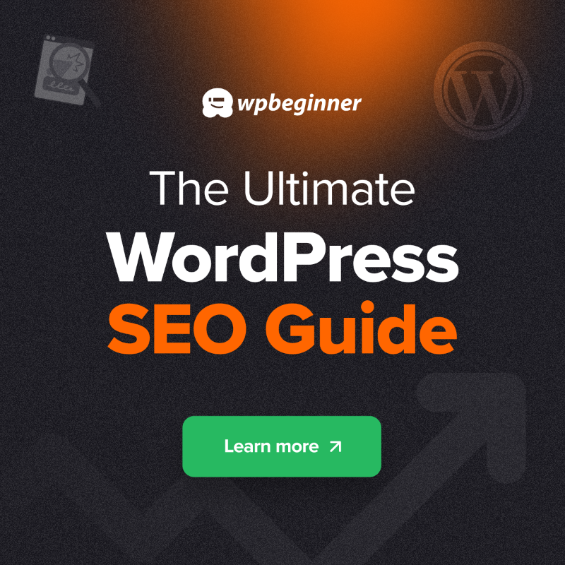 wpbeginner's tweet photo. Start learning SEO with our Ultimate WordPress SEO Guide. Fix SEO issues on your WordPress site and unleash your traffic growth.