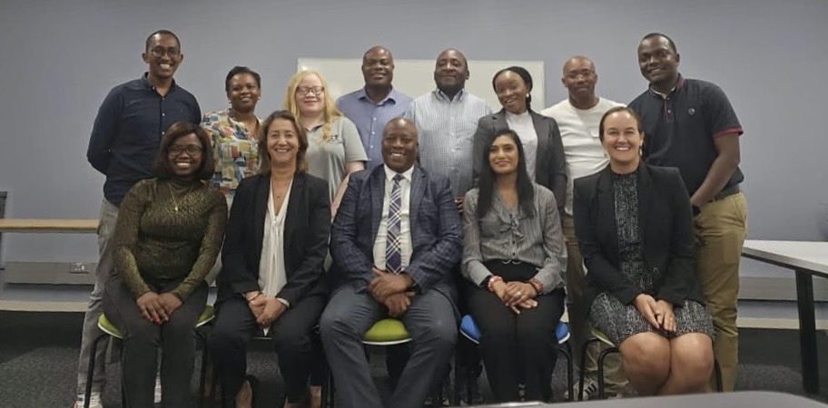 With Deputy Judge President Ledwaba and new class of PGDip in Judicial Studies at University of Cape Town.