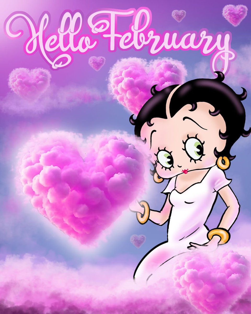 Hello February! 💗😍💗 #February1st #love #bettyboop