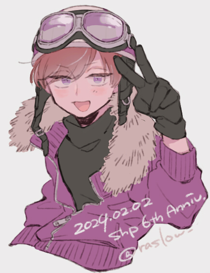 「bangs purple jacket」 illustration images(Latest)