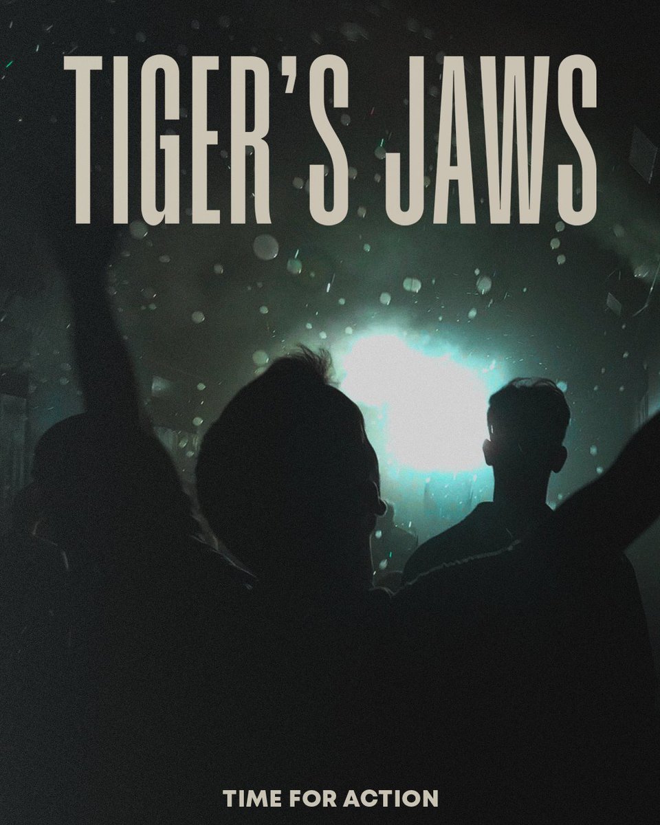 HA LLEGADO EL MOMENTO!! Casi cinco años después, ¡Time For Action vuelve con nueva música!🤩 El próximo viernes 9 de febrero regresamos con un nuevo tema, "Tiger's Jaws", que además vendrá acompañado de videoclip unos días después de su lanzamiento en plataformas.