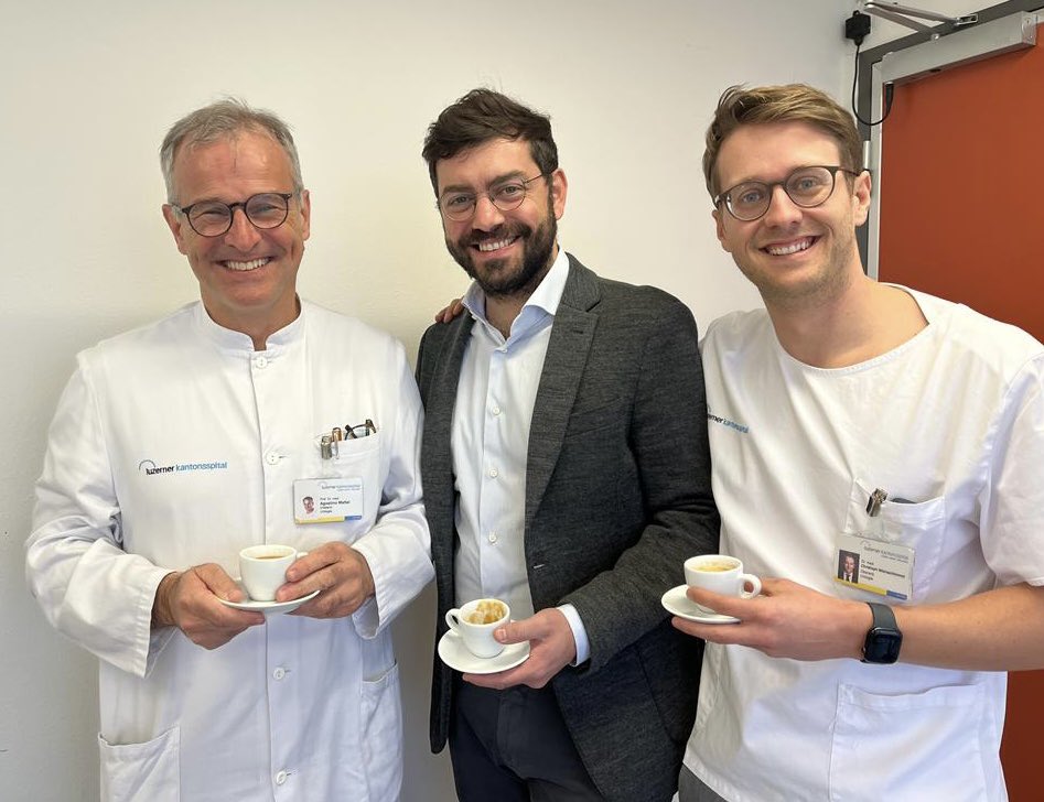 Paolo Dell'Oglio (@paolo_delloglio) on Twitter photo Happy to discuss the future of #radioguidedsurgery in #prostatecancer and #retroperitoneal access for #partial nephrectomy with Hugo robotic system.
Thanks <a href="/AgostinoMattei/">Agostino Mattei</a> <a href="/wuernsch/">Christoph Würnschimmel</a> for the kind invitation!!
<a href="/Medtronic/">Medtronic</a> <a href="/ospniguarda/">Ospedale Niguarda</a> Happy to discuss the future of #radioguidedsurgery in #prostatecancer and #retroperitoneal access for #partial nephrectomy with Hugo robotic system.
Thanks <a href="/AgostinoMattei/">Agostino Mattei</a> <a href="/wuernsch/">Christoph Würnschimmel</a> for the kind invitation!!
<a href="/Medtronic/">Medtronic</a> <a href="/ospniguarda/">Ospedale Niguarda</a>