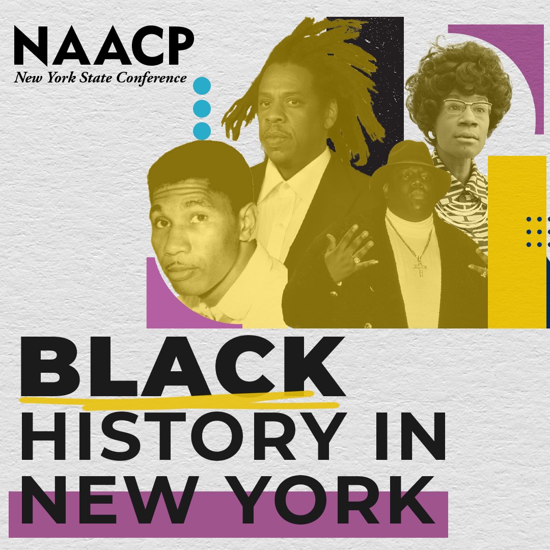 Black New Yorkers have been leaders in culture, politics, justice, and innovation since New York’s establishment as one of the original 13 colonies nearly 250 years ago. This month, we celebrate Black History everywhere but especially in New York. 🗽 #naacpnys #blackhistorymonth