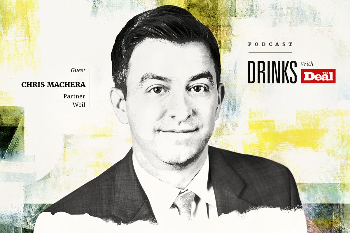 Listen to the latest Drinks With The Deal #podcast with David Marcus, where Chris Machera, the co-head of PE at @WeilGotshal, discusses how early jobs in restaurants and as a paralegal were great training for life as a lawyer. thedeal.com/podcasts/drink…