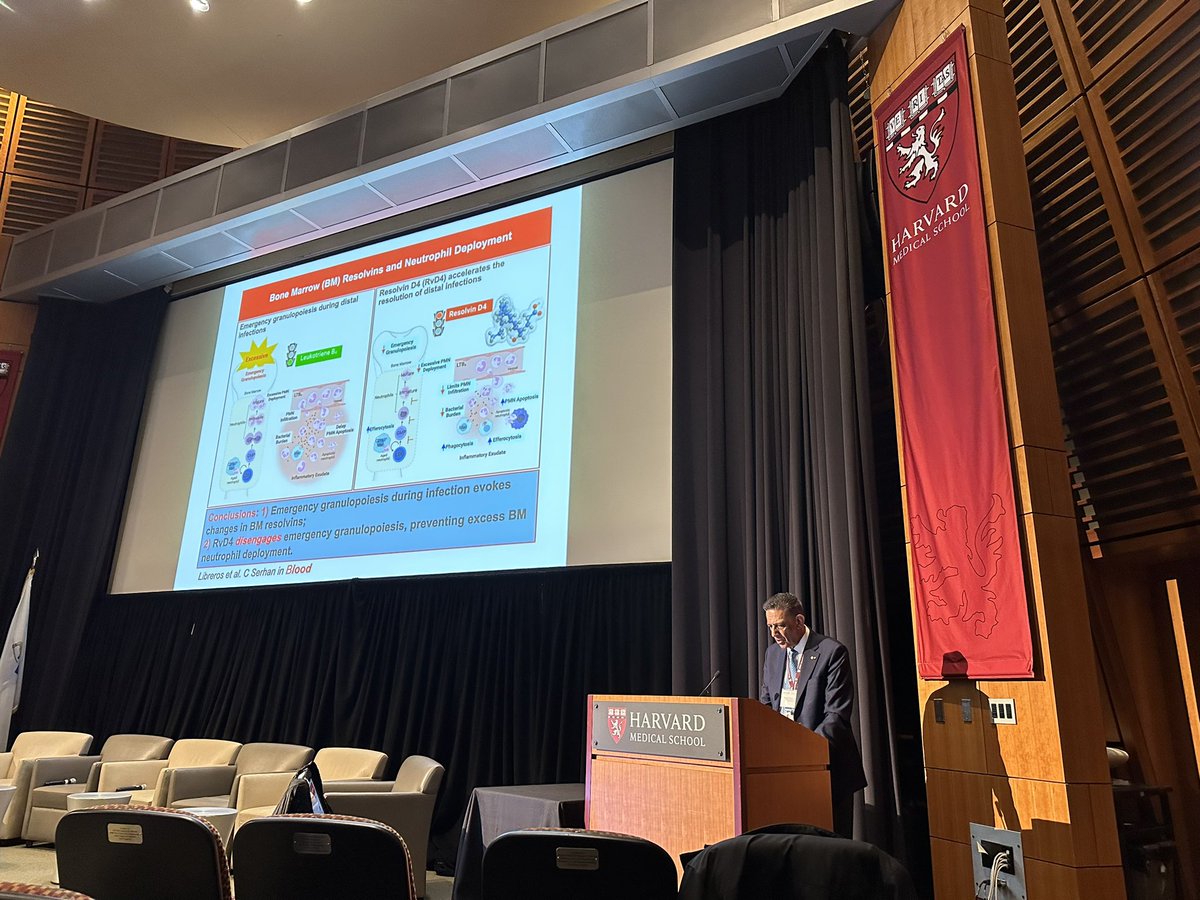 StephaniaLibre1's tweet image. Having a fantastic time at the symposium on the Resolution of inflammation in medicine and surgery. @CNSerhanLab #startheresolution