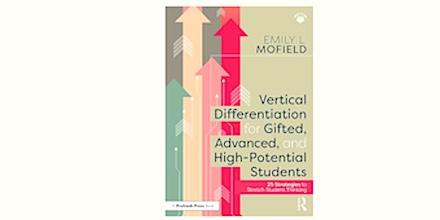 middleweb's tweet image. REVIEW: 25 Strategies for "Adjusting Up" What Students Know.
#instructionalcoach #gifted   #gtchat

Emily Mofield offers a practical, accessible set of 25 approaches to vertical differentiation. Highly useful for gifted programs &amp;amp; classrooms in general.

middleweb.com/50212/strategi…