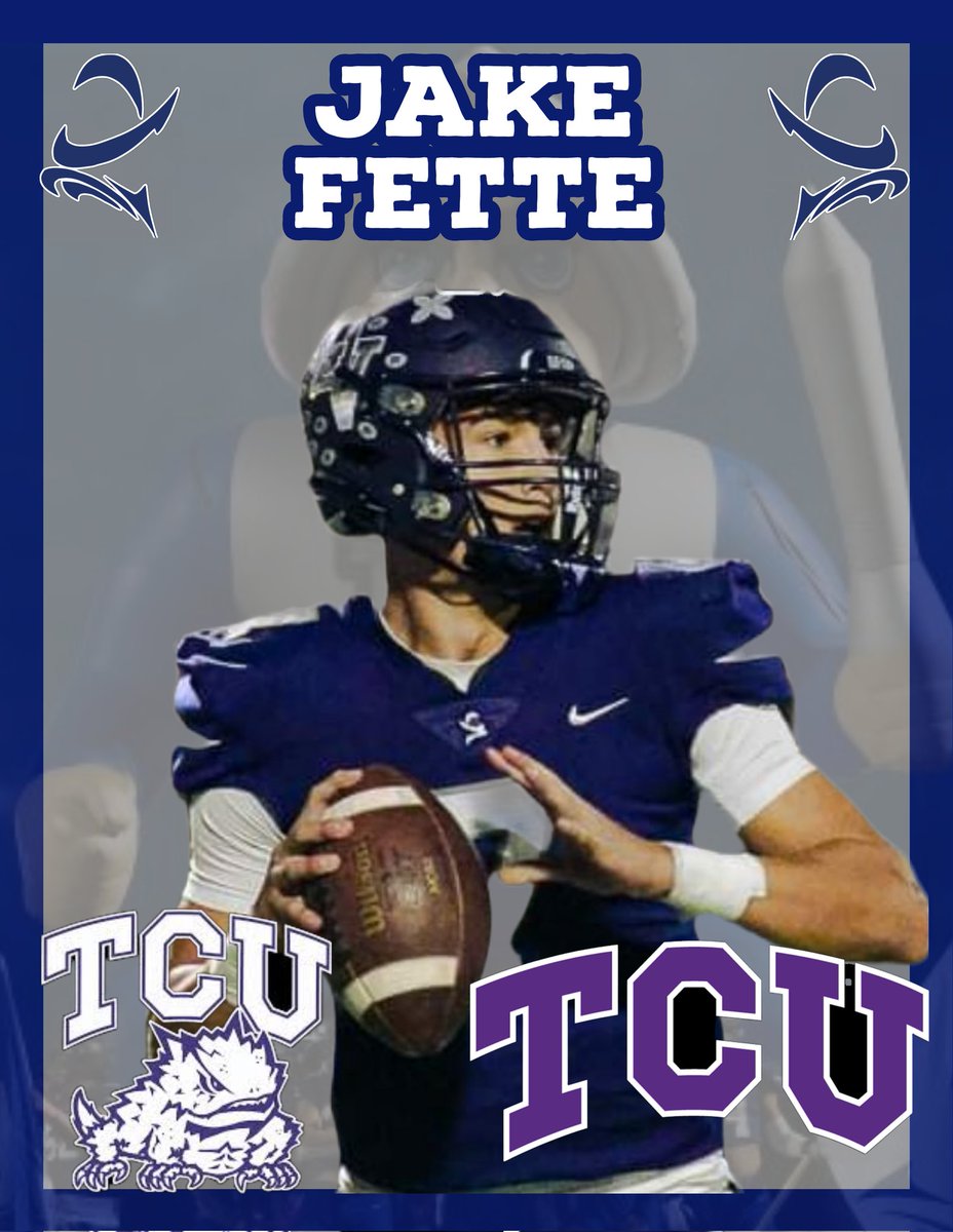 Congratulations to our very own Jake Fette @jake_fette1 for receiving an offer from TCU! OFOD! @ContrerasDVOFOD