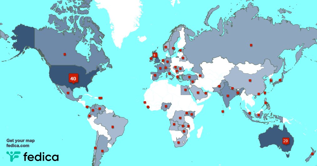 I have 28 new followers from USA last week. See fedica.com/!BigBoned2