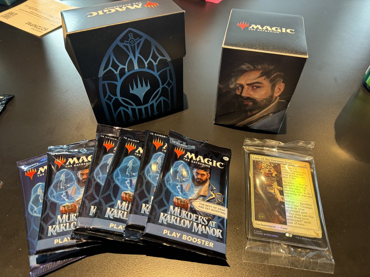 Office prerelease, let’s go! 🤩

#WOTCStaff #MTGKarlov