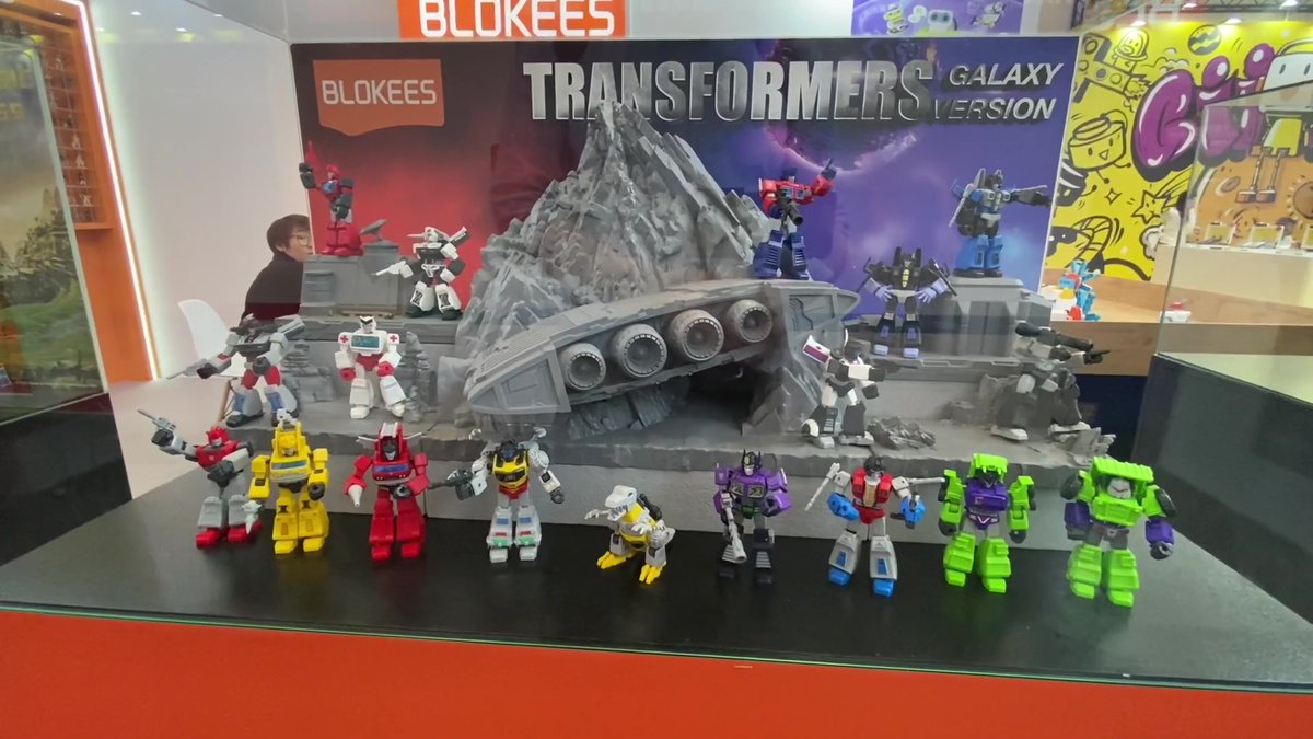 tfw2005's tweet photo. Nuremberg Toy Fair 2024 Promotional Video – First Look At Blokees Transformers Galaxy Version Wave 2 https://t.co/31H6tbpSRz https://t.co/VGeBc9MqS7
