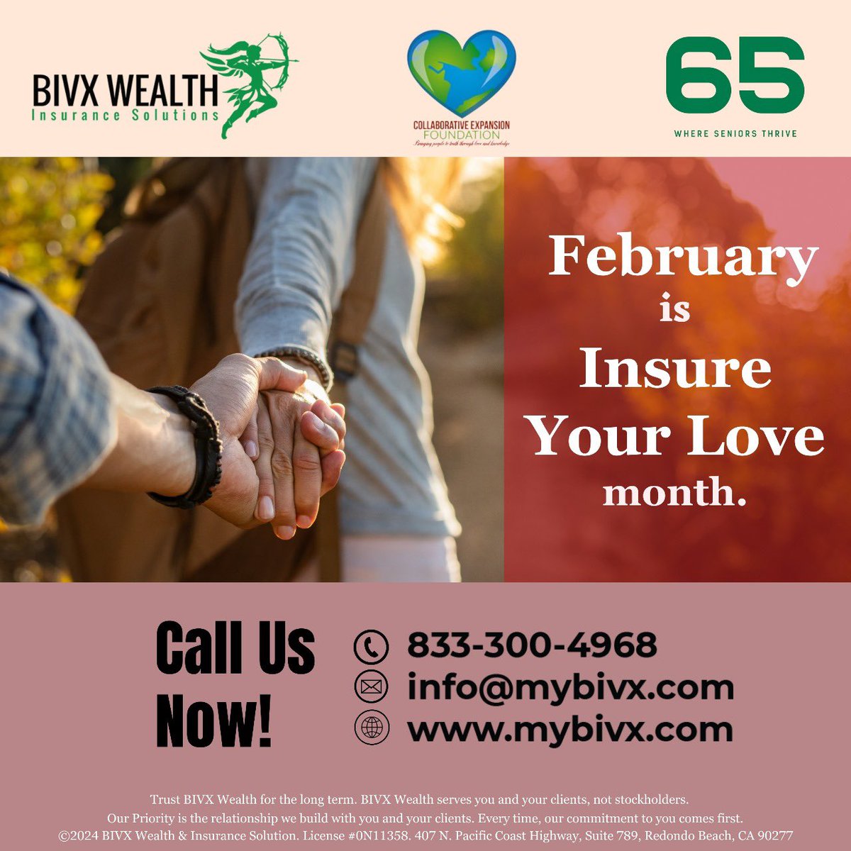 mybivx's tweet image. This February, let love take the lead! 💖 Insure Your Love Month with us and safeguard the priceless bonds that make life extraordinary. 🌟 #Secure65 #BIVX  #LoveProtection #FebruaryLove