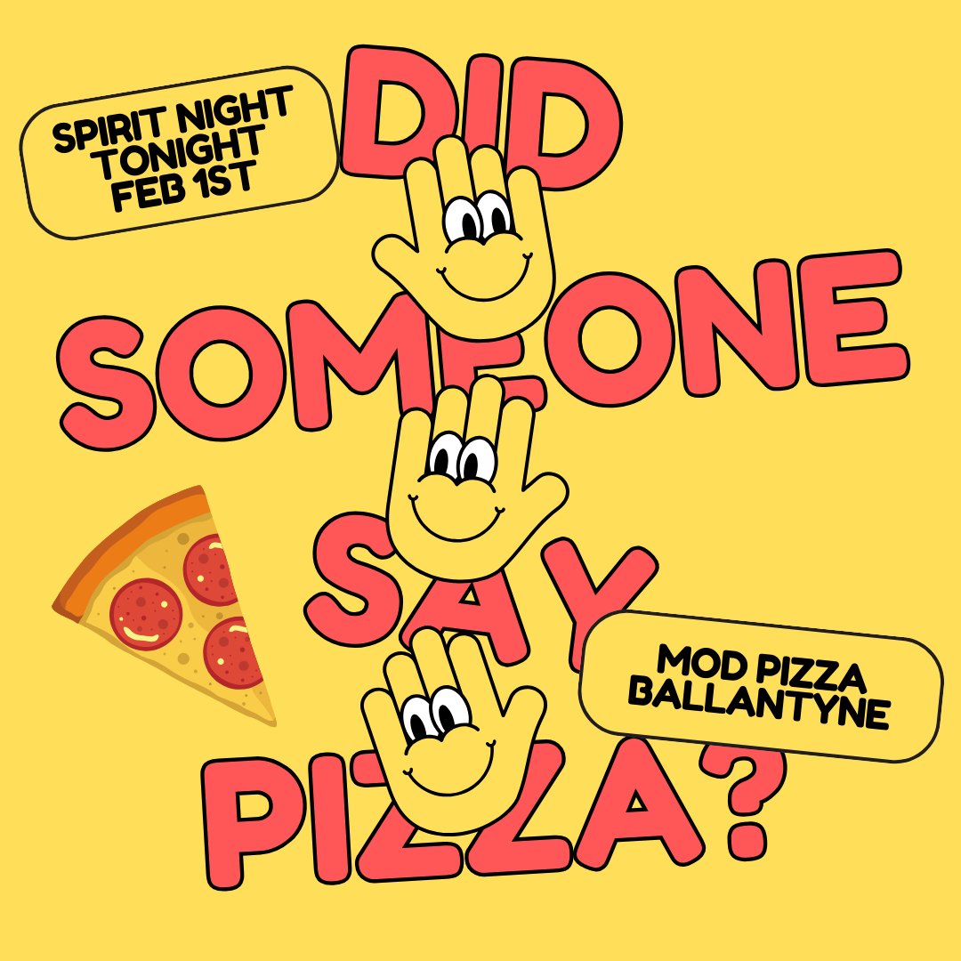 StMattWildcats's tweet photo. 📢Attention Wildcat Family &amp; Friends! Remember, tonight is our spirit night at MOD Pizza in Ballantyne! Order until 10 pm, and they'll donate 20% of the purchase to our school! Visit https://t.co/1k96CcymhV for details! #stmattwildcats #educatingsaintsandscholars https://t.co/L2t7jEcDSY