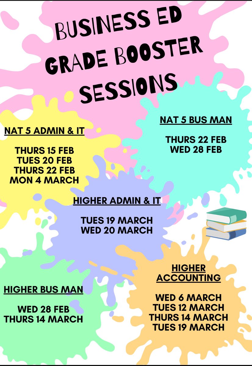Prestwick Business Ed (@bused_prestwick) on Twitter photo Sign up in classes for our Bus Ed Feb & March Grade Booster sessions 🙌🏼 📚 🖥️ <a href="/pwkacademy/">Prestwick Academy</a> Sign up in classes for our Bus Ed Feb & March Grade Booster sessions 🙌🏼 📚 🖥️ <a href="/pwkacademy/">Prestwick Academy</a>