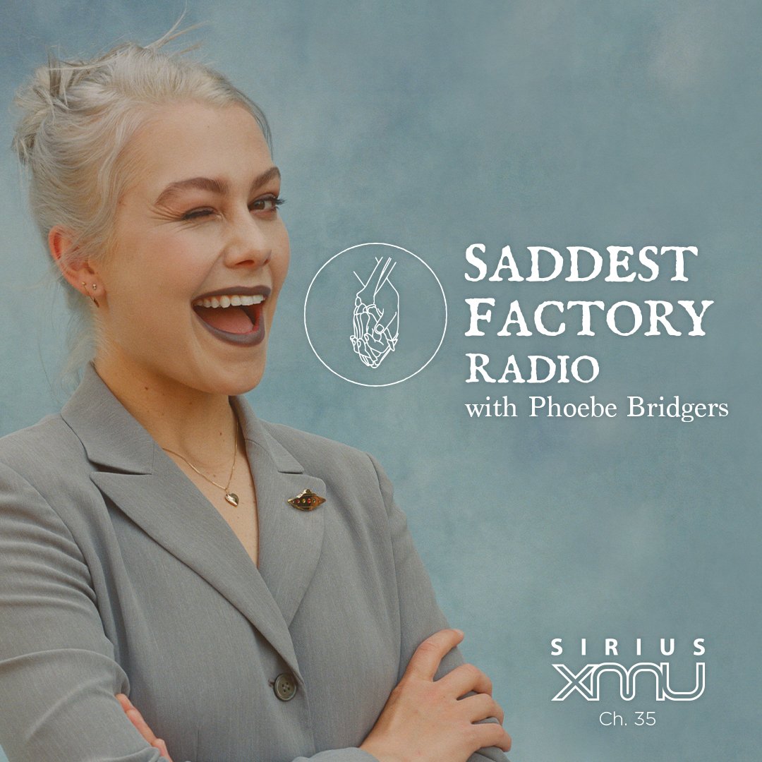 This month on Saddest Factory Radio, Phoebe's friend and singer-songwriter @chrisleehutson fills in for her and plugs some of his favorite tunes! Catch the new episode tonight at 6pm ET & PT or anytime on the @SIRIUSXM app!