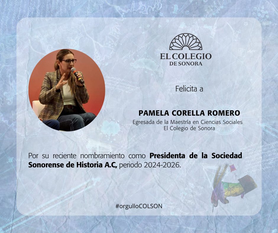 Colsonora's tweet photo. Enhorabuena 👏
#orgulloCOLSON
@SSHistoria https://t.co/CcLMuEQraJ