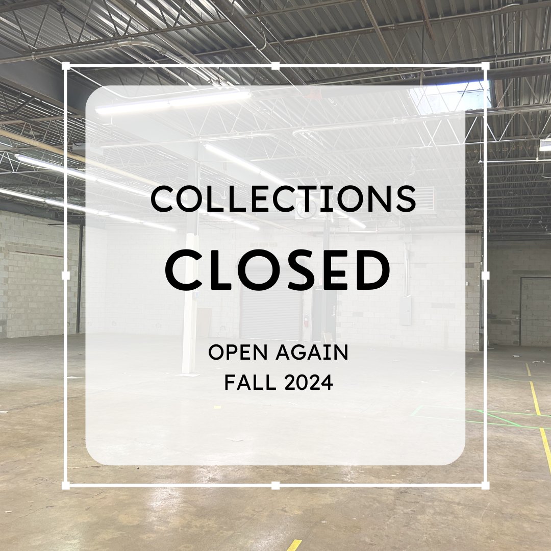Our collections have officially moved out of our leased off-site facility! However, since our new facility is still under construction and our collections are stored in a smaller space within, the collections will be closed until Fall 2024. Thank you for your understanding!