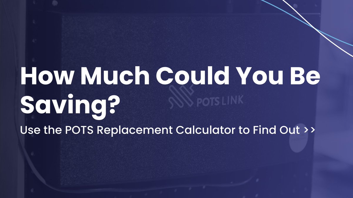 How much could you save by replacing your POTS lines?

Try our POTS replacement calculator tool to find out 💸 bit.ly/476GMyF

#potslinereplacement #cutthecopper #savemoney