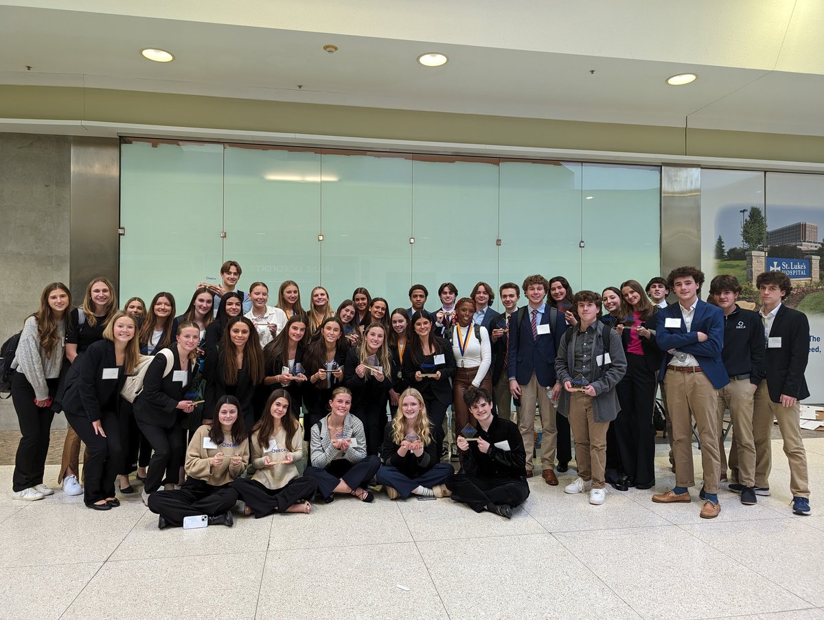 Congratulations to our 28 <a href="/WebsterGrovesHS/">WGHS</a> DECA students who qualified for <a href="/MissouriDECA/">Missouri DECA</a> state competition this year!! Pictured are all the students who competed this year!
