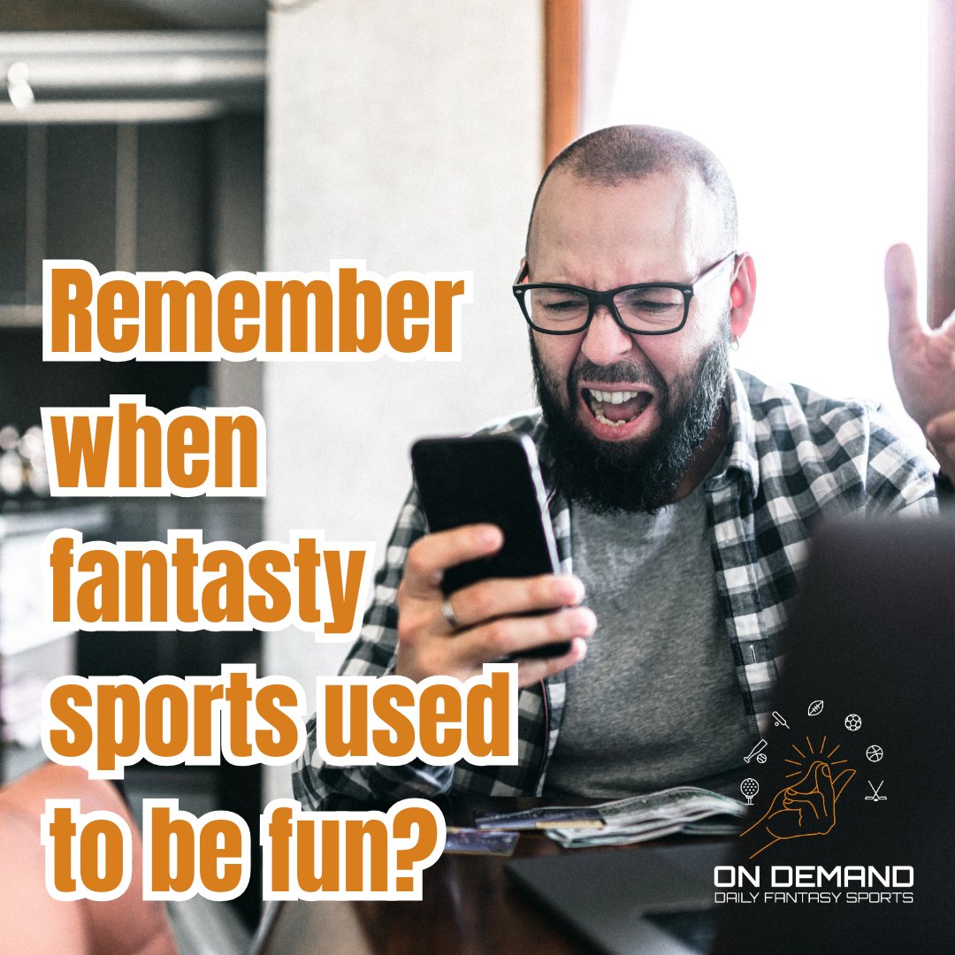 On Demand Daily Fantasy Sports is making it fun again!

Download the app to get started with your 30-day free trial.

 #OnDemandSports #FanEngagement #SocialGaming #FantasySportsApp #GameChanger #SportsInnovation