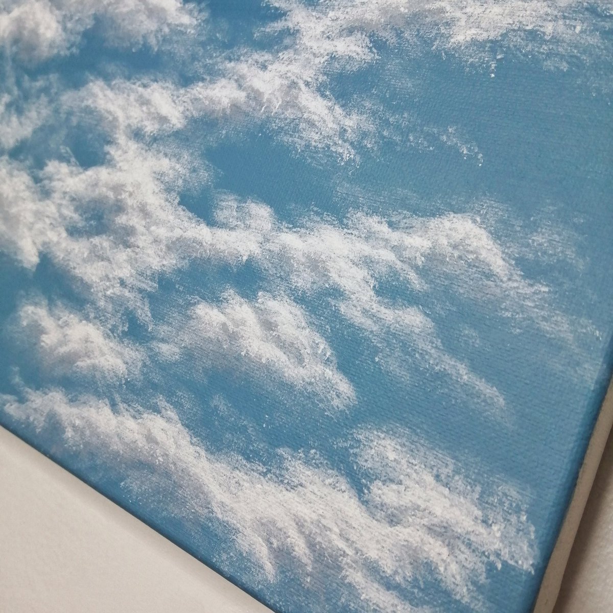 dawnroseart's tweet photo. This is one of my earlier cloudscapes and currently one of my favourites.
It reminds me of those warm, breezy summer days where you just sit watching the thin, fluffy clouds roll by.

This was a joy to create and I found myself lost in the moment. 

#artist #clouds #creatives https://t.co/oKcsklERoc
