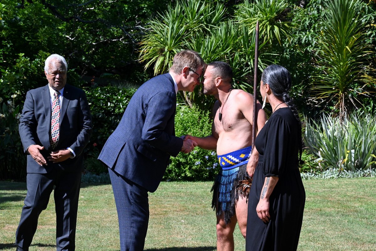 LMeredithEU's tweet photo. It is with great honour and a deep sense of responsibility that I step into the role of the European Union Ambassador in Aotearoa New Zealand, following a gracious and warm welcome at Government House in Auckland by Dame Cindy Kiro- Governor General of New Zealand. 🇪🇺🇳🇿 https://t.co/1rDGPNj7Dn