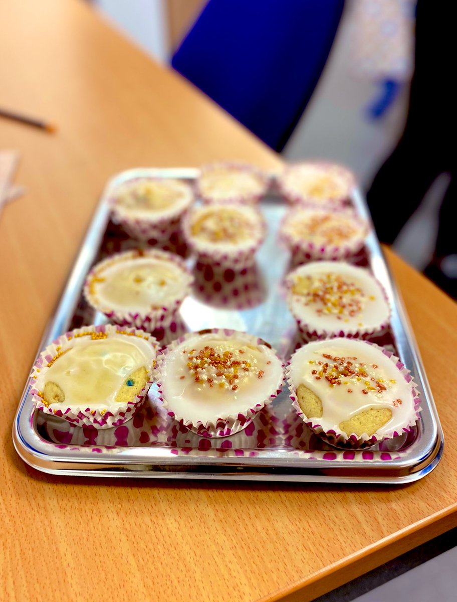 Pupil lead learning  - S6 hosting S1 for a baking lesson in the Wellbeing kitchen ❤️🧁#nurture #showkindness #sharetheknowledge #sharethecakes