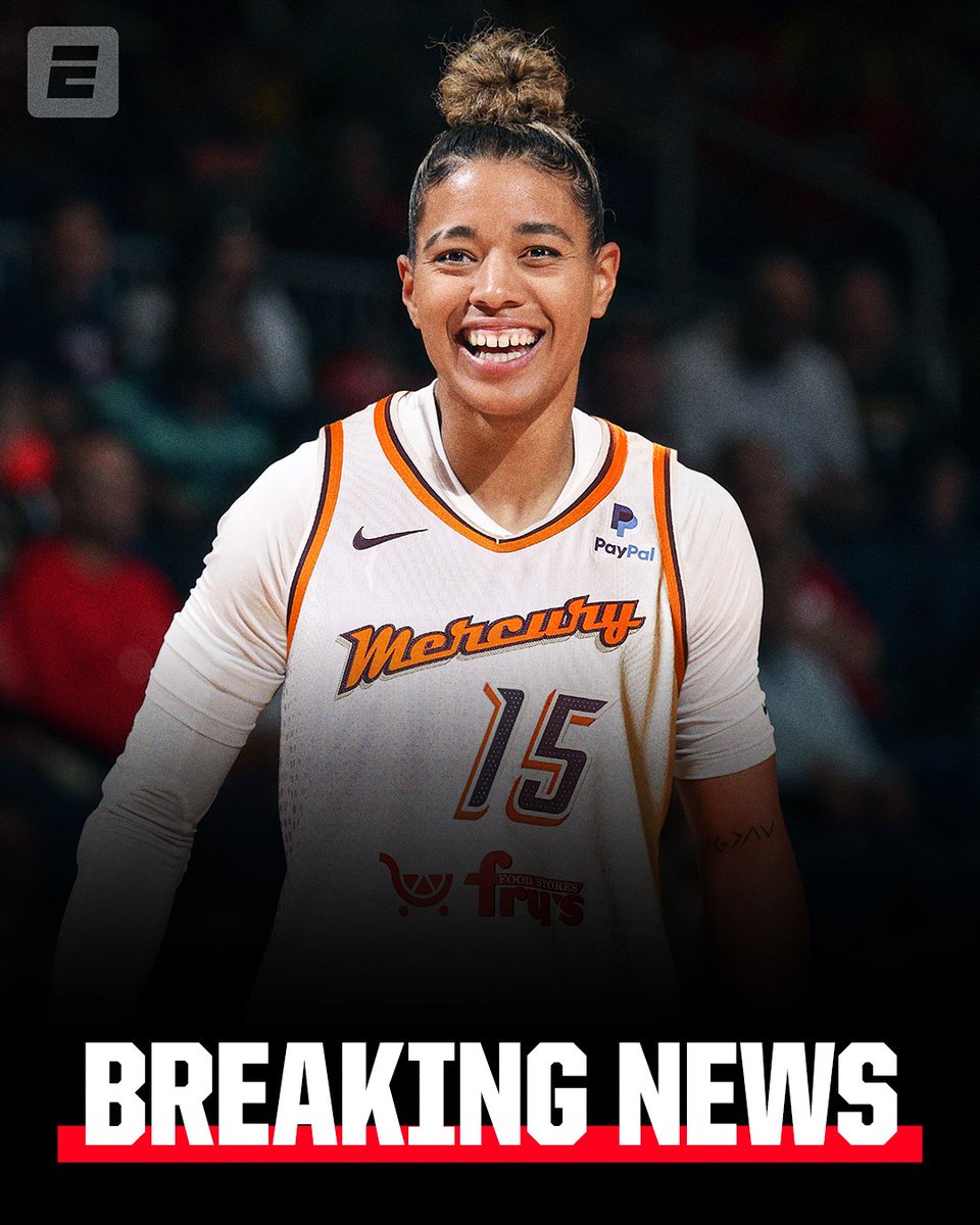 Breaking: Natasha Cloud is signing with the Phoenix Mercury, she told @sportsiren on ESPN's WNBA Free Agency Special.