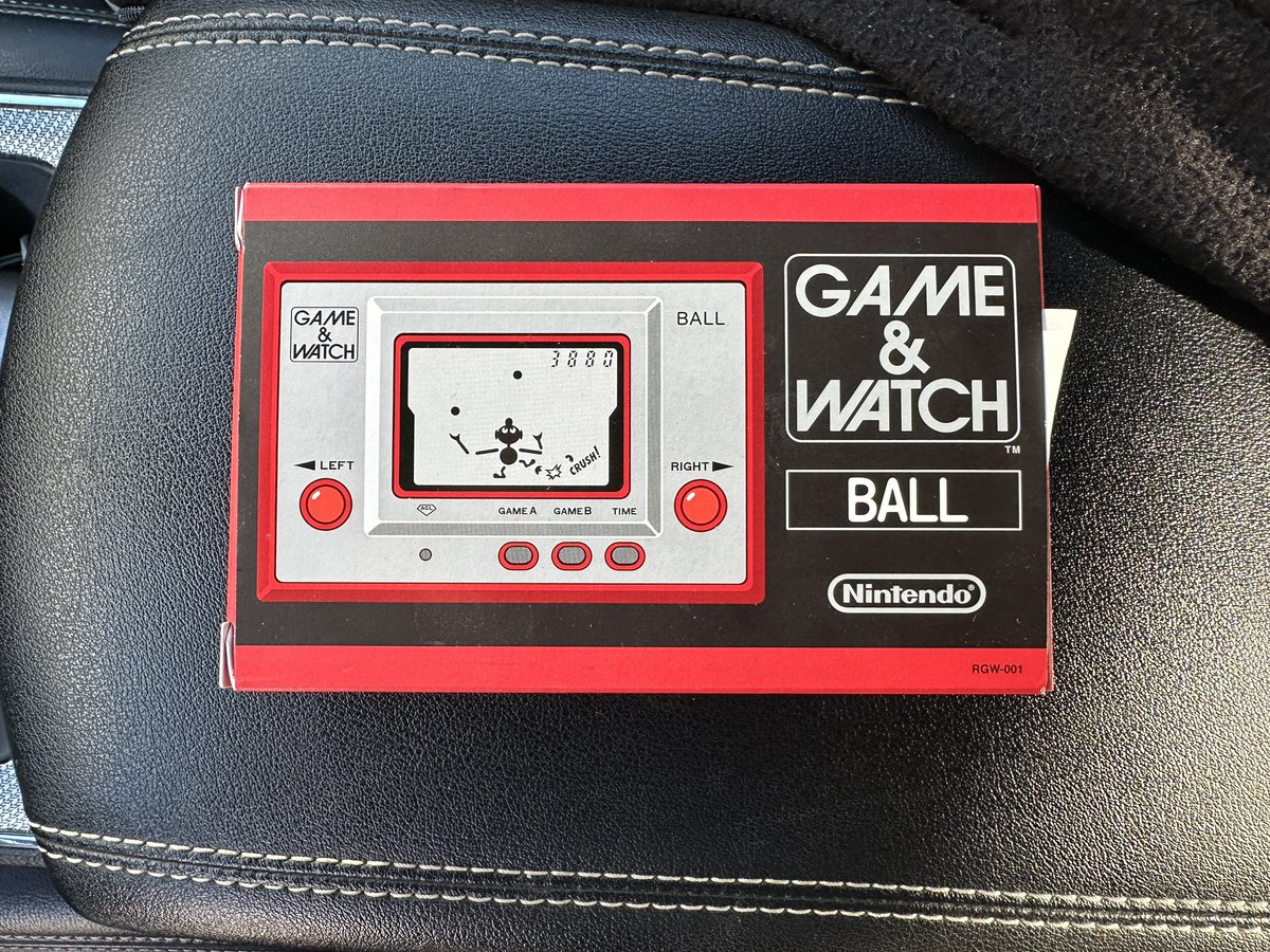 What do we have here? #ClubNintendo #GameAndWatch