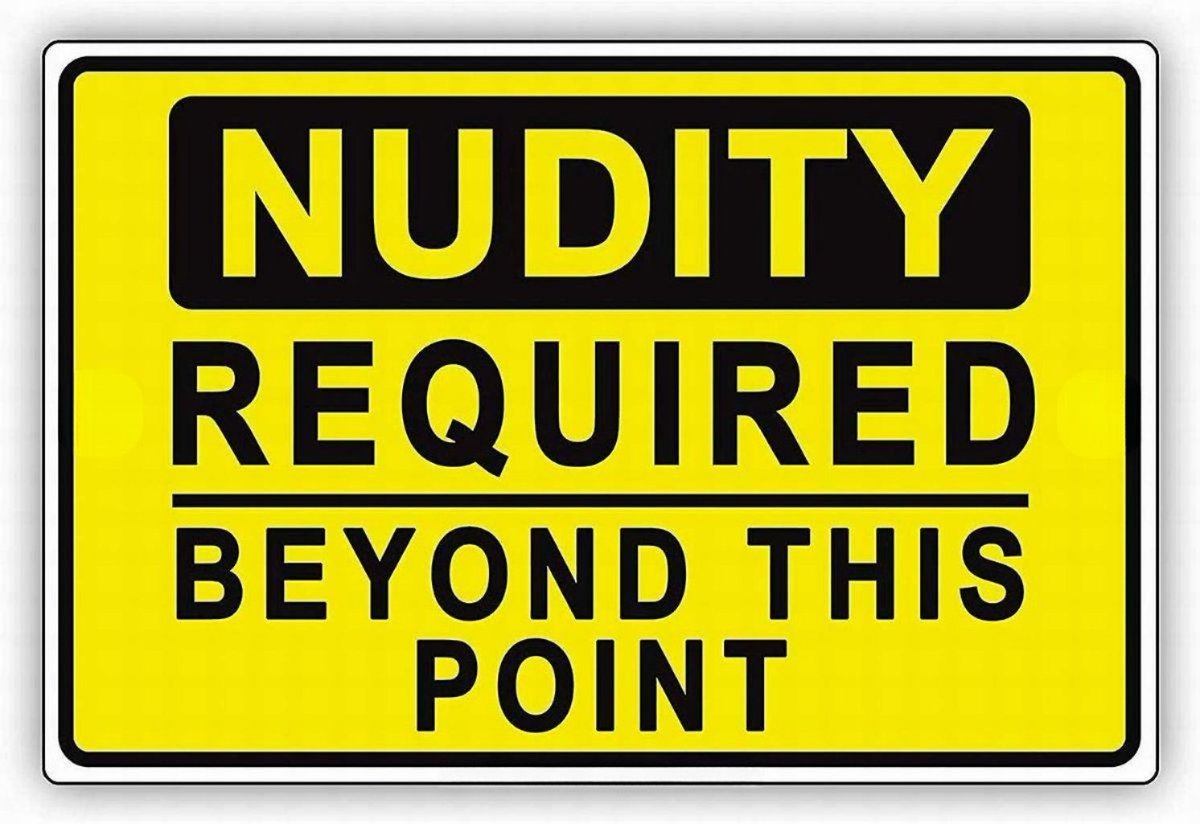 clothesfreeuk's tweet photo. It's a shame their aren't more signs like this 🤔
#clothesfreeliving #NormalisingNaturism #normalnudity #absolutlynormal #nude #bare #bodypositivity #naturallivingstyle #positivity #naturism #jointhenaturistway #natural #healthy #happy #naturallife #yourbodyyourchoice #naturalway https://t.co/wzA6mdxbq4