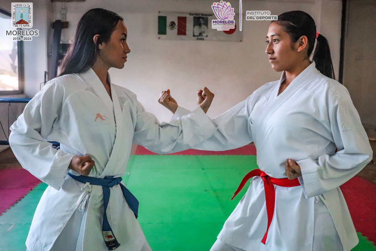 ID_Morelos's tweet image. Denisse Mendoza y Regina Lara, medallistas de #KarateDo en #NacionalesConade2023, están listas para encarar la etapa estatal y ratificar su permanencia en selección. 

Quieren repetir su hazaña y volver a estar entre las mejores karatecas juveniles de #México en este año 2024.
